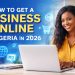 How to get a business online in Nigeria in 2026