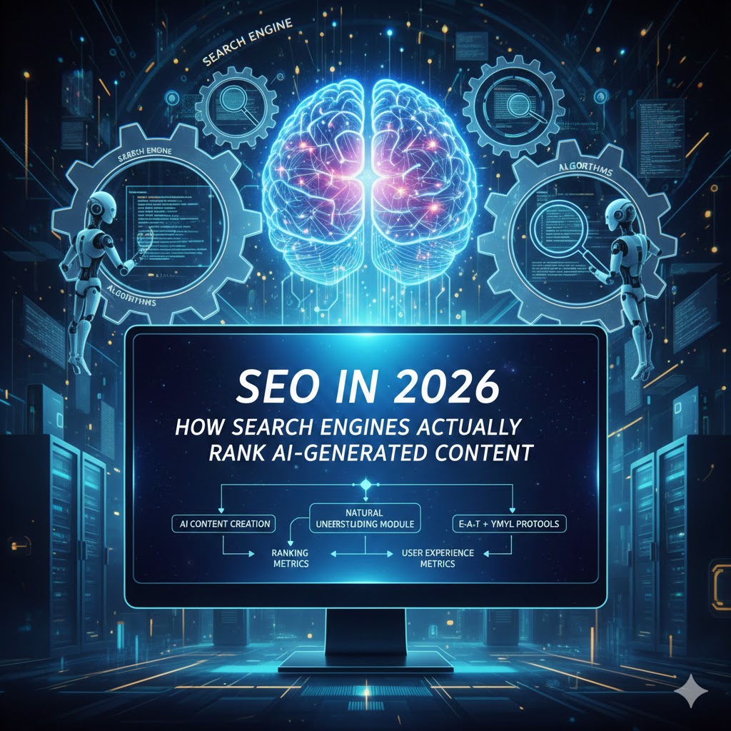SEO in 2026: How Search Engines Actually Rank AI-Generated Content