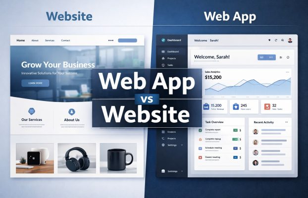 Web App vs Website: Key Differences & Which One Should You Build in 2026?