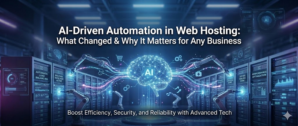AI-Driven Automation in Web Hosting: What Changed & Why It Matters for Any Business In 2026