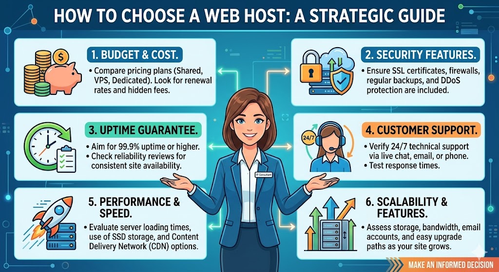 How to Choose A Web Host: The Ultimate 2026 Guide