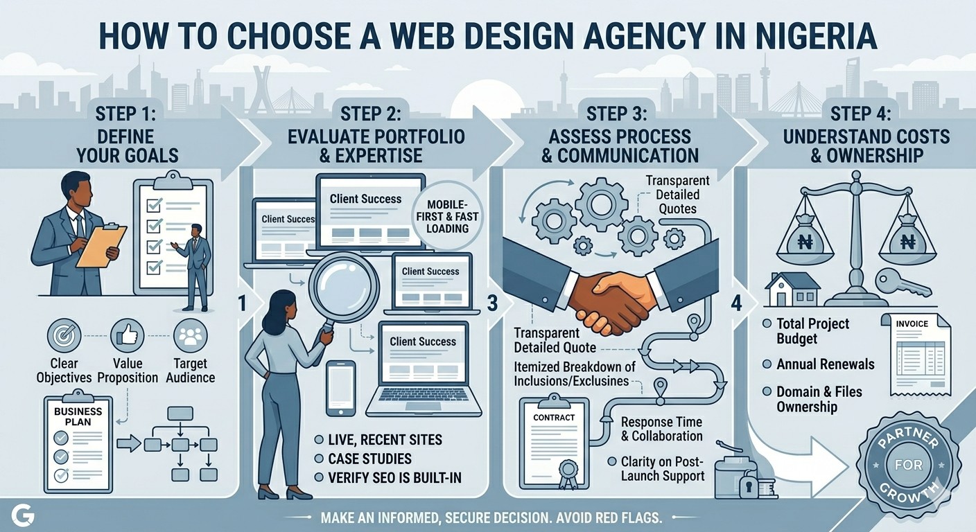 8 Powerful Questions to Ask a Web Design Agency in Nigeria (Avoid Costly Mistakes)