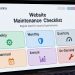 website maintenance checklist for keeping business websites secure, fast, and optimized